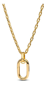 Colar/Corrente E Pingente Elo Unico Ouro 18 K