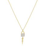 Colar Essenza Cadeado Chic